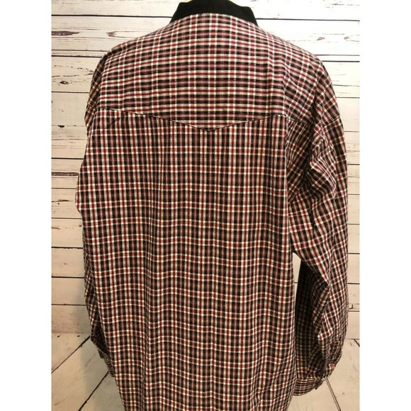 Roper Mens Plaid shirt size XL‎ Extra Large Western - Picture 7 of 7